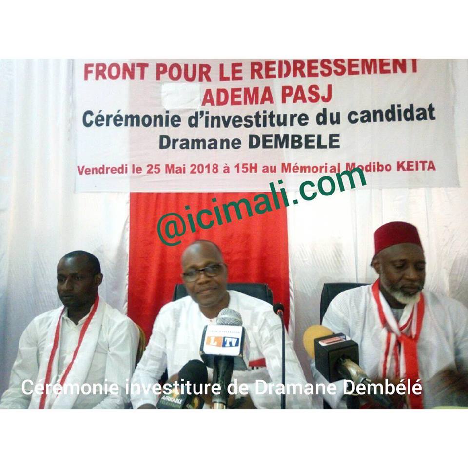 dramane dembele investiture 2018