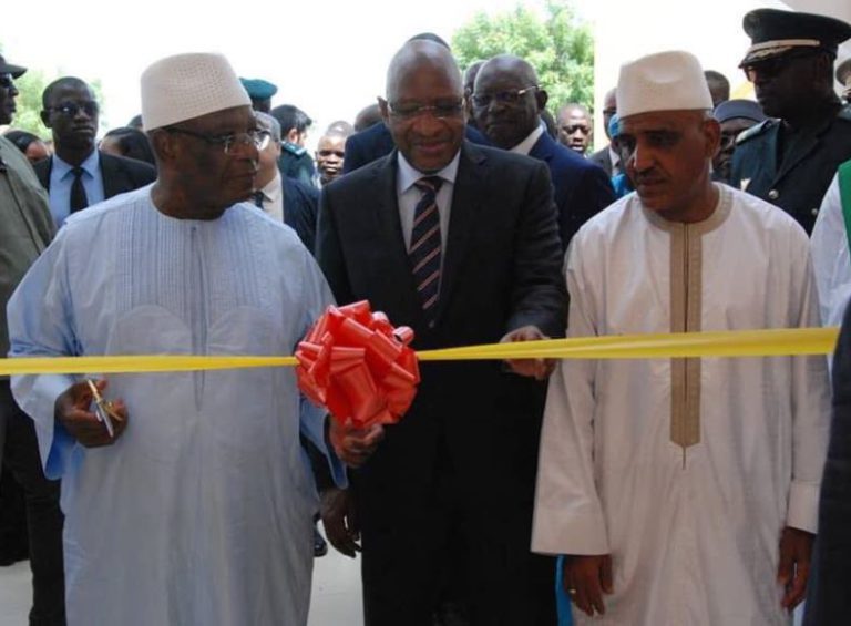 IBK INAUGURE CENTRE APPRENTISSATE SENOU