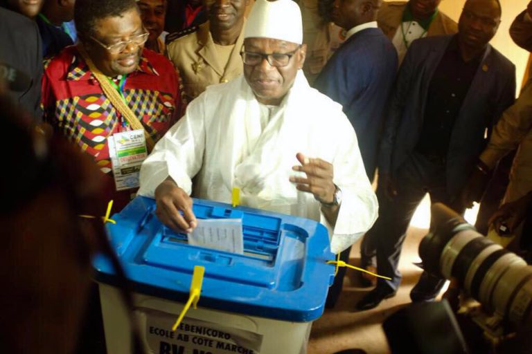 IBK a voté présidentielle 2018