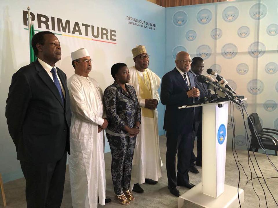 soumeylou-partis politiques-observateurs-concertation-presidentielle 2018