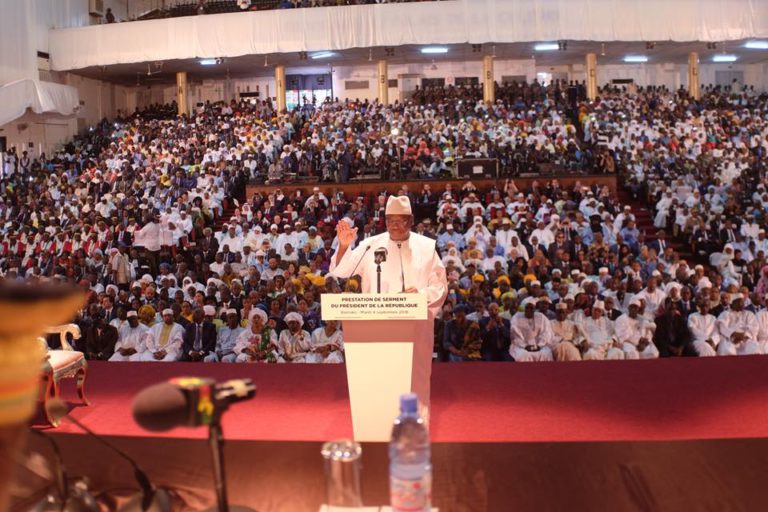 IBK prestation serment second mandat 2018-2023