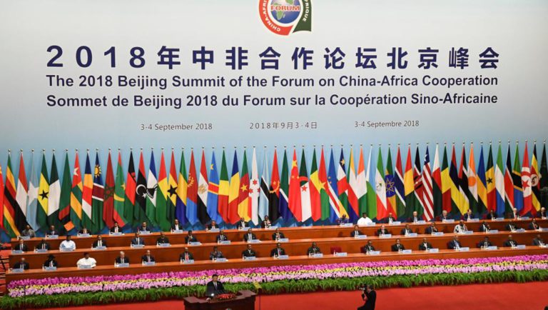 sommet chine afrique 2018