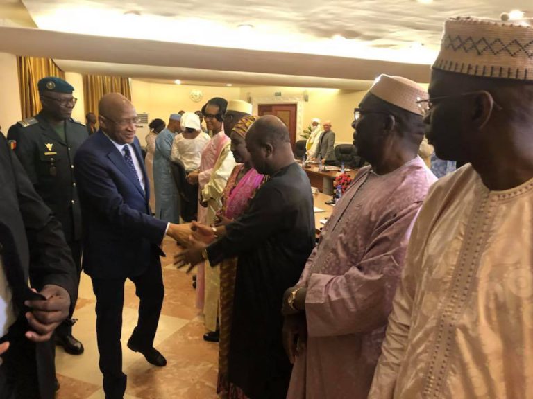 soumeylou boubèye maÏGA III 1er conseil de cabinet