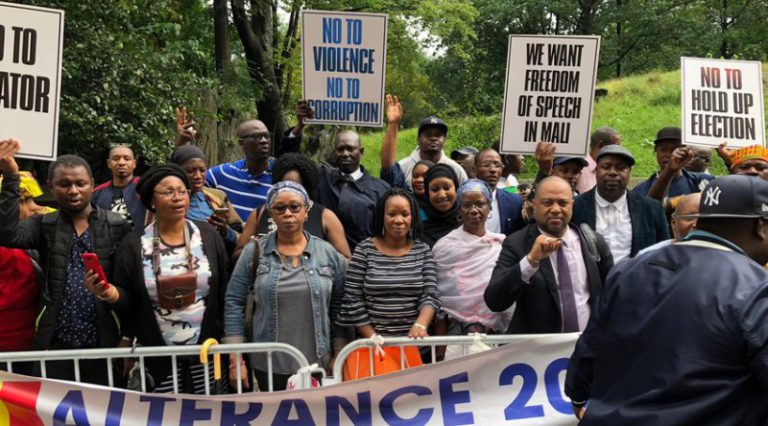 Manifestations contre IBK