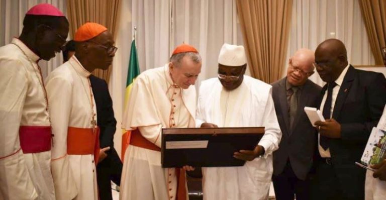 Cardinal Pietro Parolin, Secrétaire d’Etat du Vatican-chez-ibk-pélerinage-kita-2018