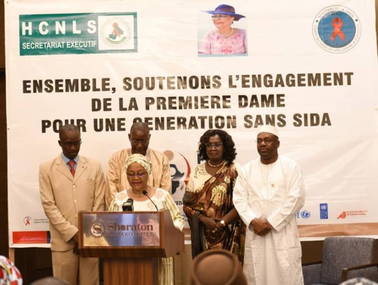 Mme Kéita Aminata Maïga-lancement semaine sida 2018