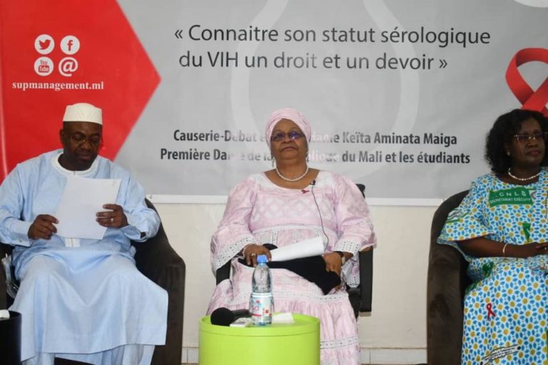 keita aminata maiga-face étuddiants-vih sida