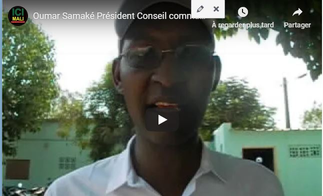 Oumar Samake ( VIDEO) Oumar Samaké, président conseil communal de la jeunesse de la ...