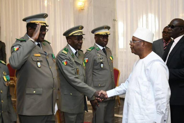 voeux 2019 armée à IBK