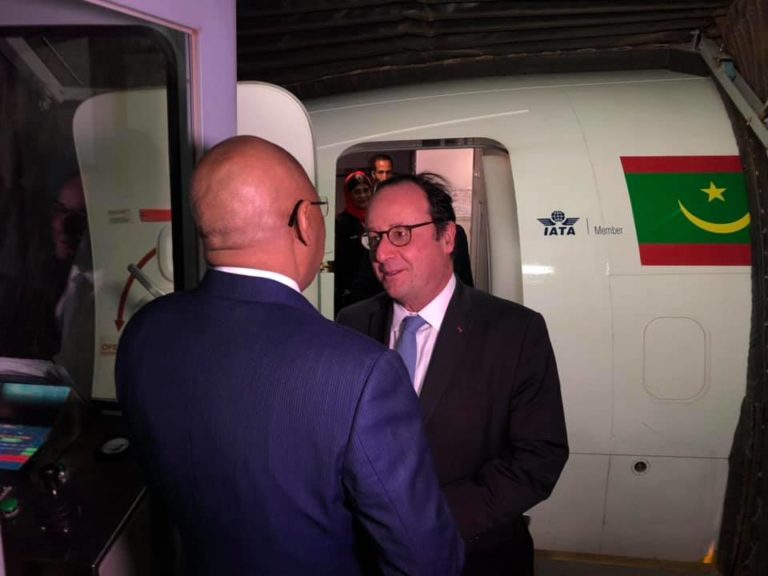 Fançpis hollande_Soumeylou Boubèye Maïga_aéroport bamako