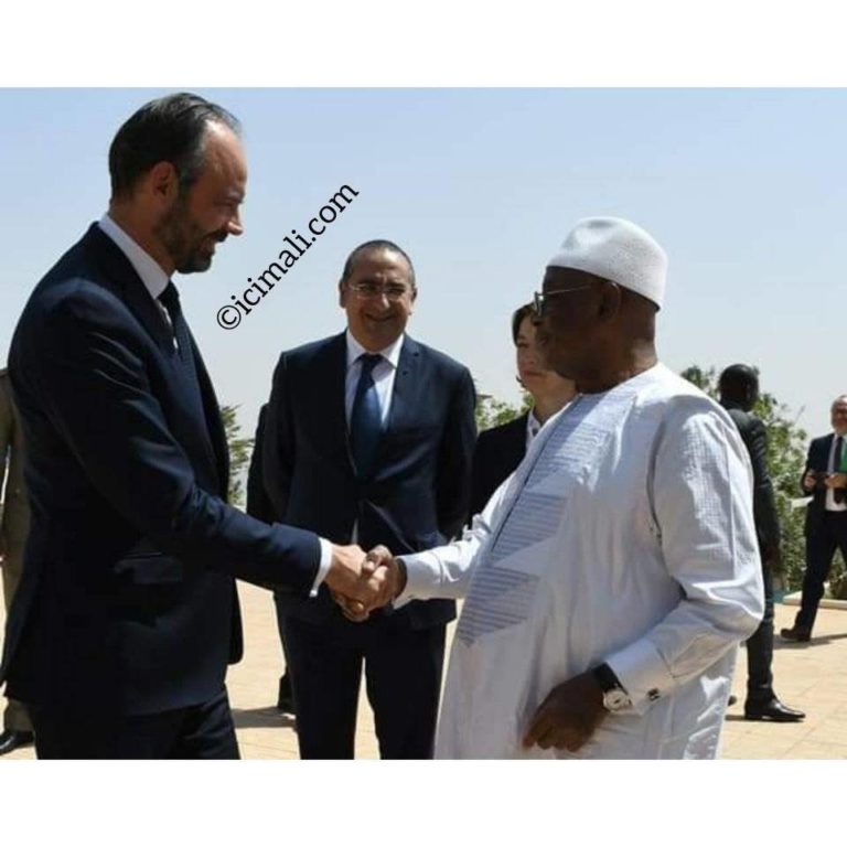 IBK_Edouard Philippe Premier Ministre français_à Bamako