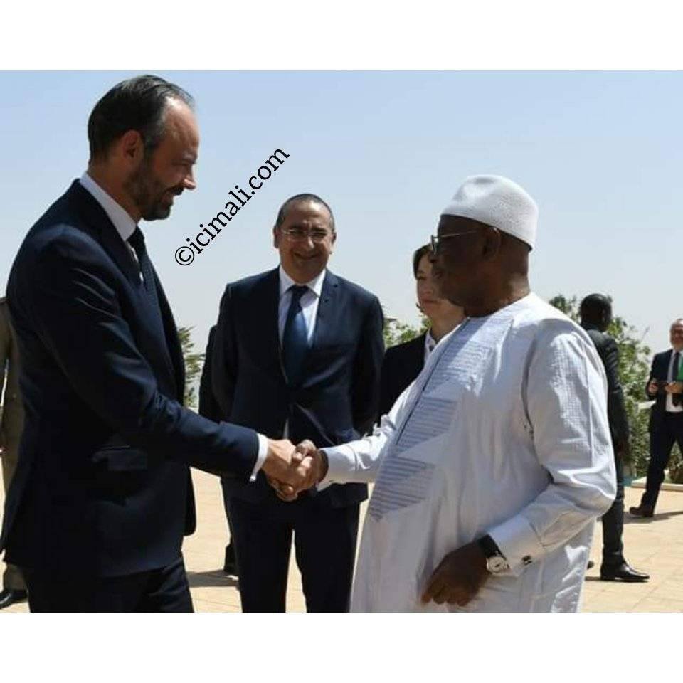IBK_Edouard Philippe Premier Ministre français_à Bamako