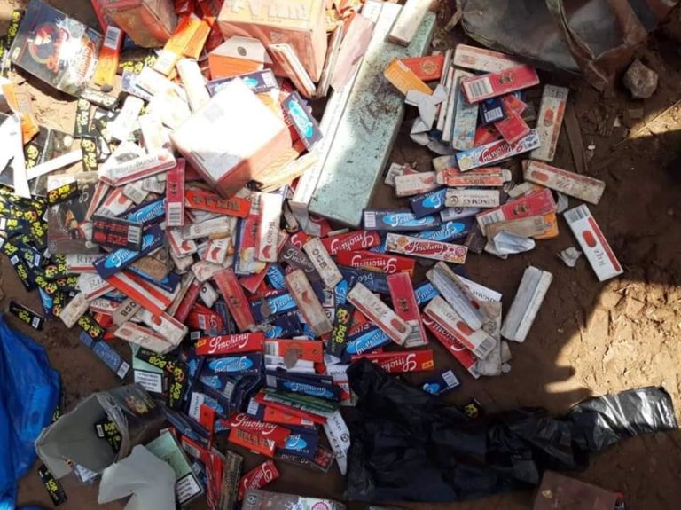 Tramadol-descente sécurité gare sogoniko