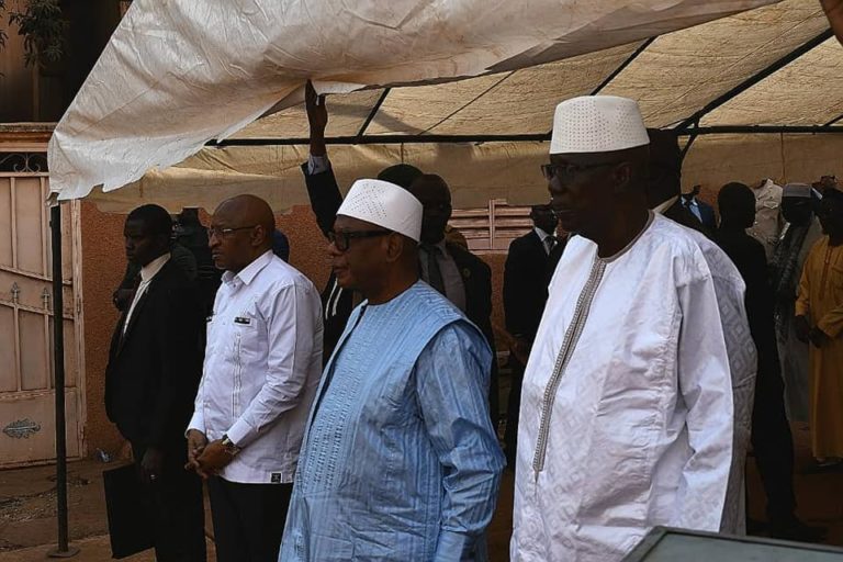 ibk -condoléances-ex pm modibo kéita