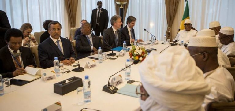 Délégation Conseil de sécurité ONU chez IBK