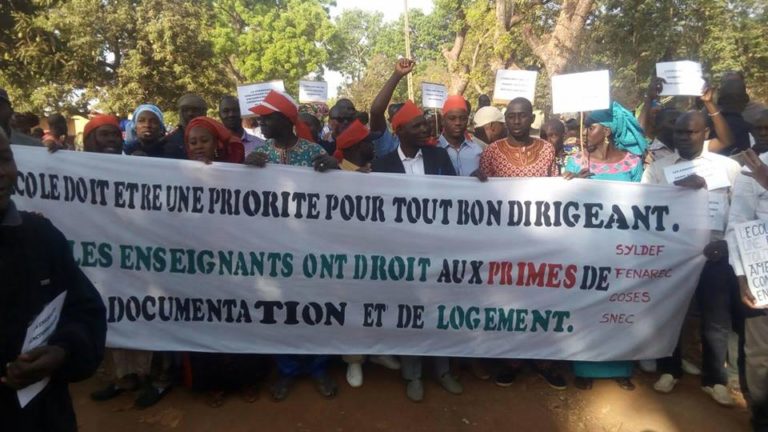 marche2 enseignants kangaba-koulikoro