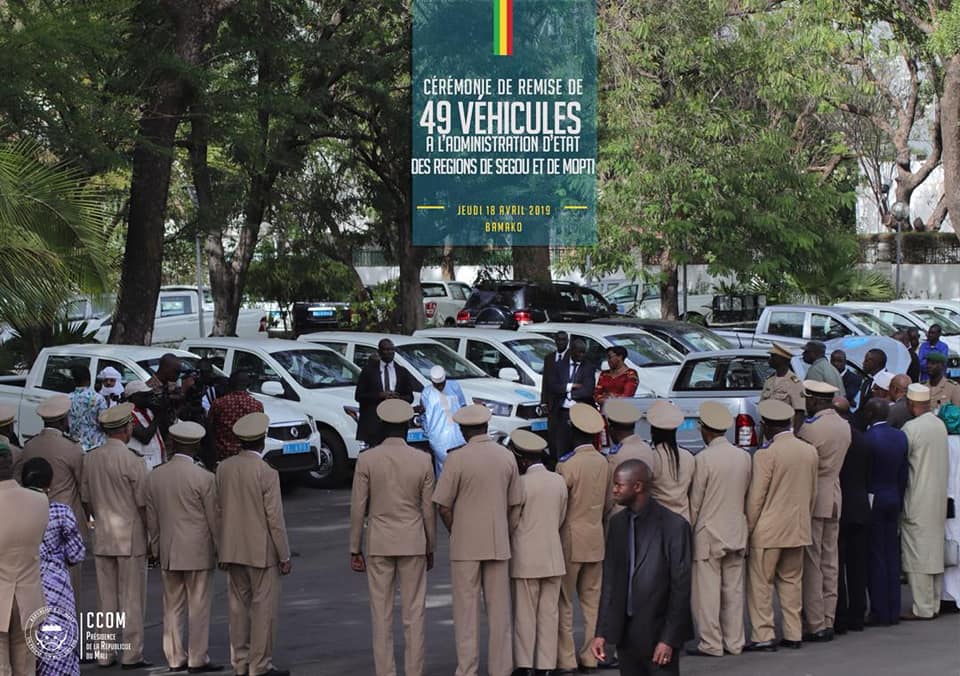 49 véhicules aux préfets ségou et nord