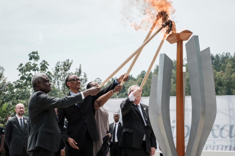 Flamme généocide rwandais 2019