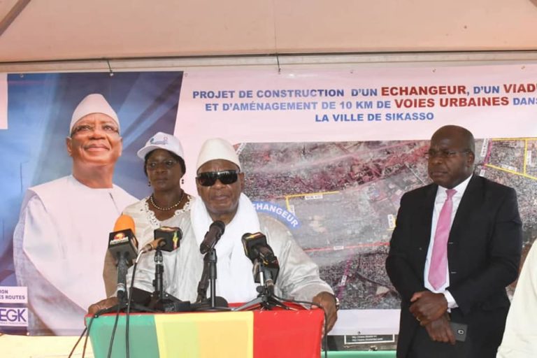 IBK-Lancement construction échangeur sikasso 04042019