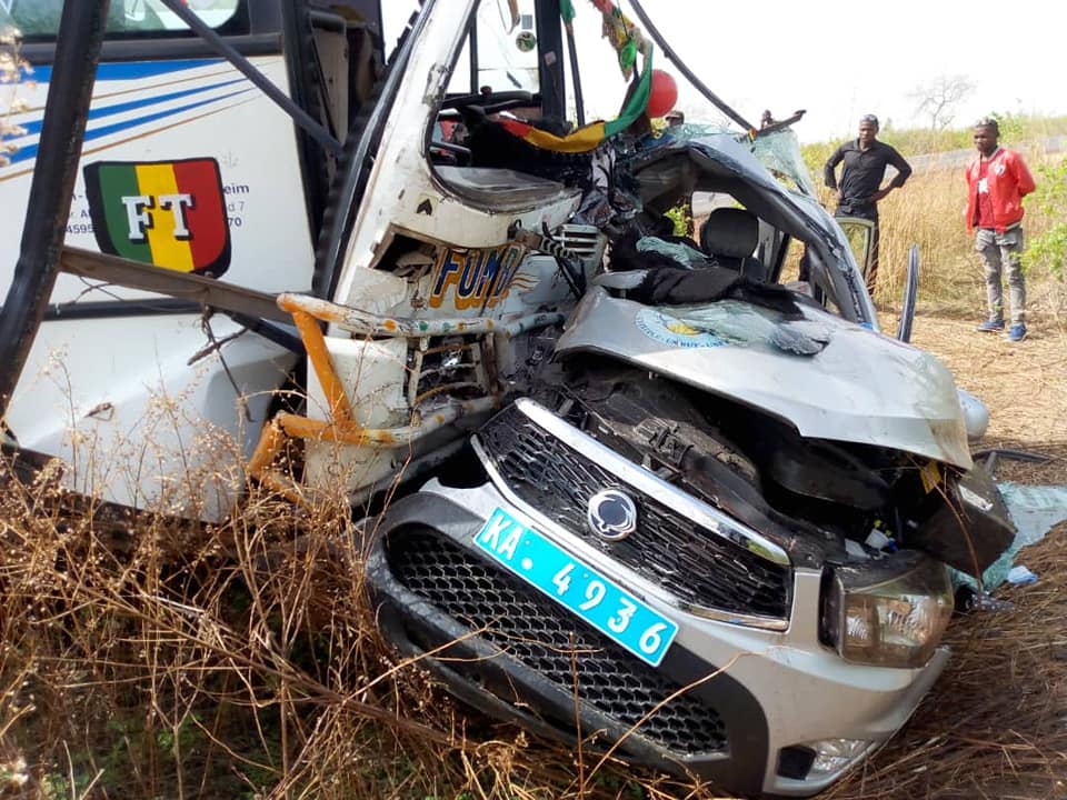 Accident -45 Km de Ségou-1mort 3 blessés