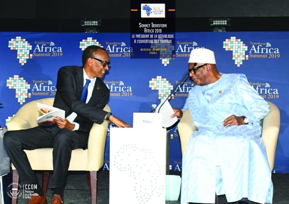 IBK-Kagamé-Sommet trasformer Afrique_Kigali