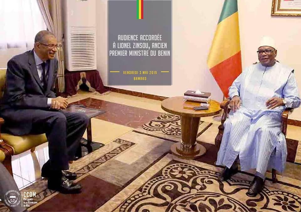 IBK-Lionel Zinsou ancien Premier Ministre Benin