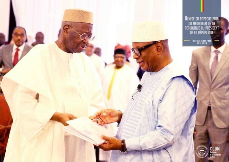 Rapport 2018 médiateur République remis à IBK