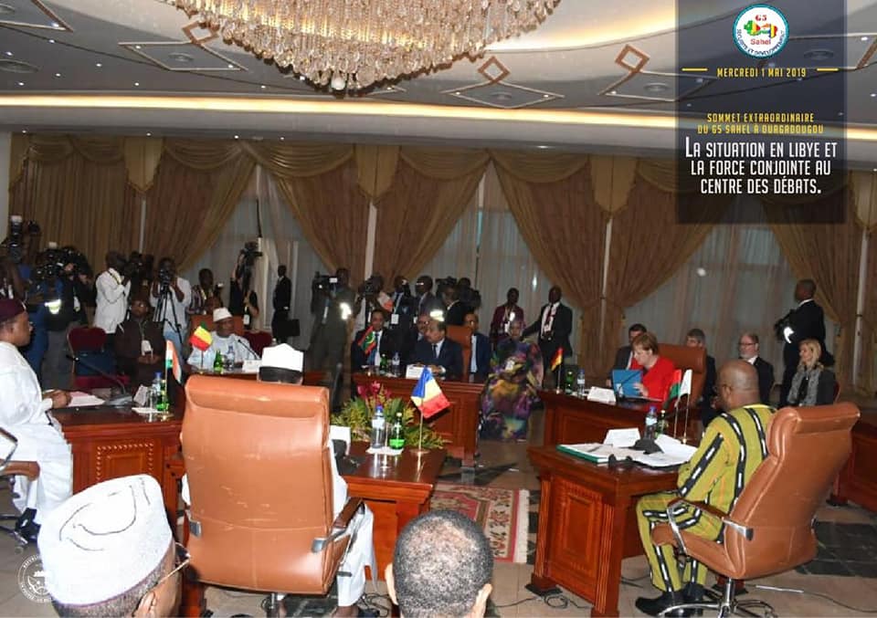 Sommet extraordianier G5 Sahel_Ouagadougou_02052019