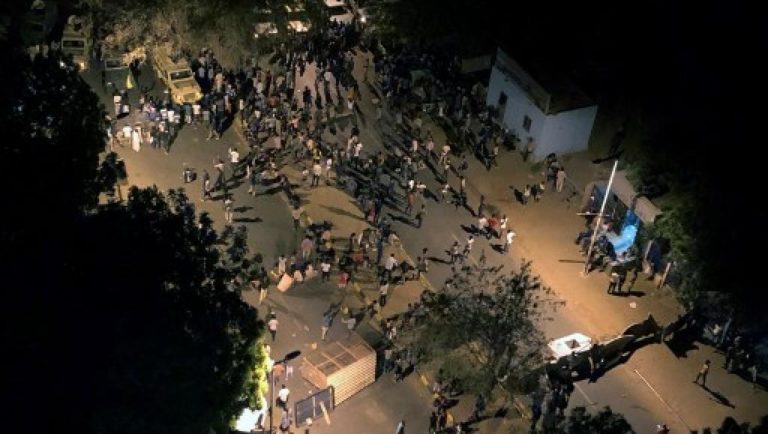 incidents à Khartoum-morts d'hommes