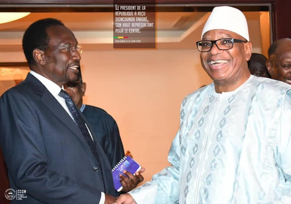 IBK président - Dioncounda Traoré président