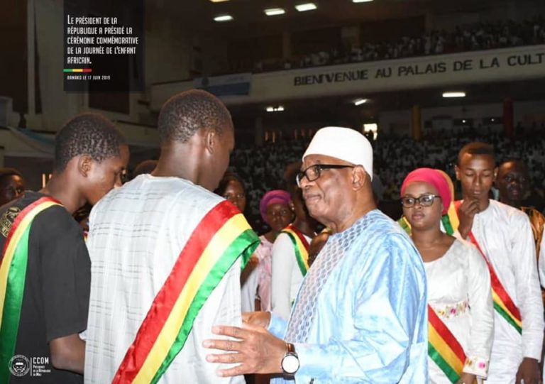 Journée enfant africain- Mali_IBK
