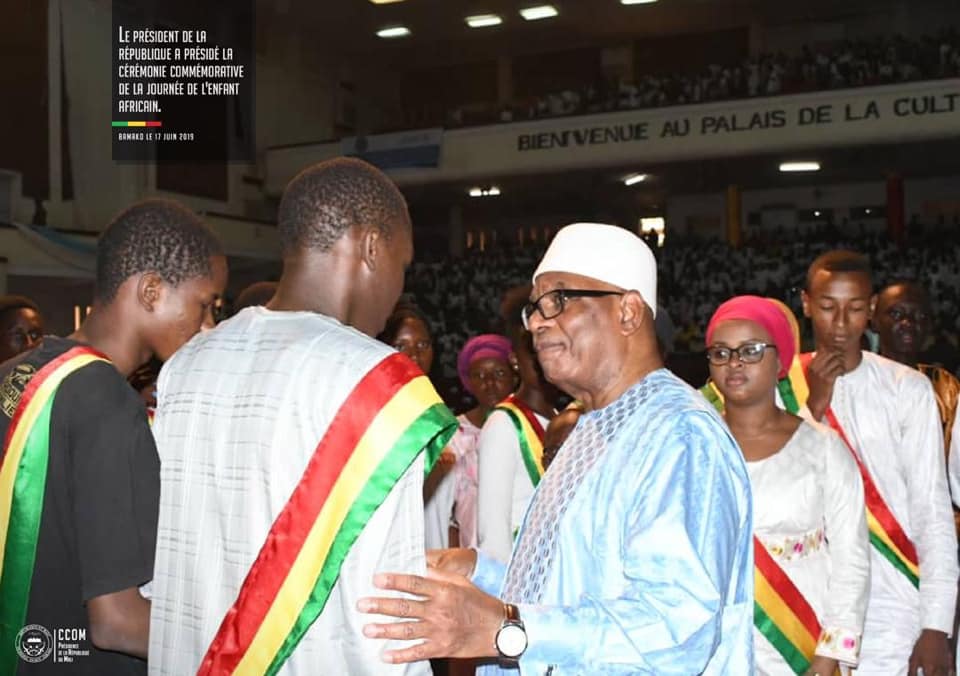 Journée enfant africain- Mali_IBK