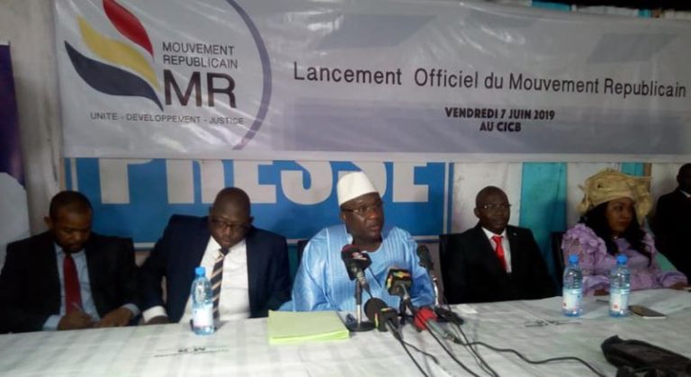 Mouvement Républicain -MR- parti politique lancé vendredi 07062019