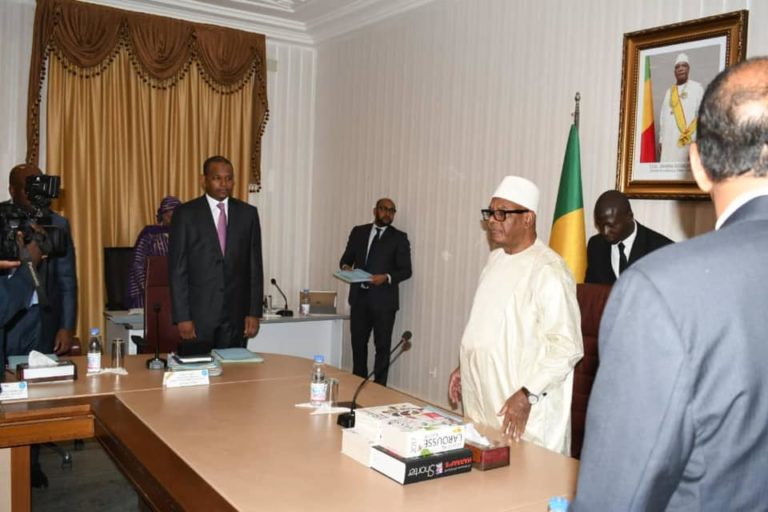 conseil ministres mali dr boubou cissé