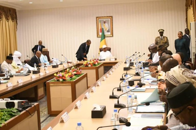 Conseil des ministres mali