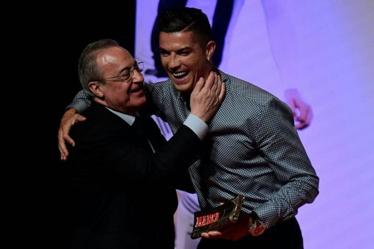Cristiano Ronaldo-CR7 et Florentino Perez