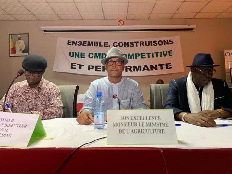 Moulaye Boubacar-ministre agriculture-Bacary Togola-Berthé CMDT