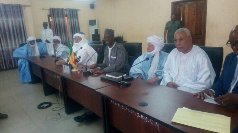 Paix -récocilaitation taoudeni