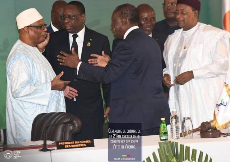 UEMOA-Président 21è sessionconférence