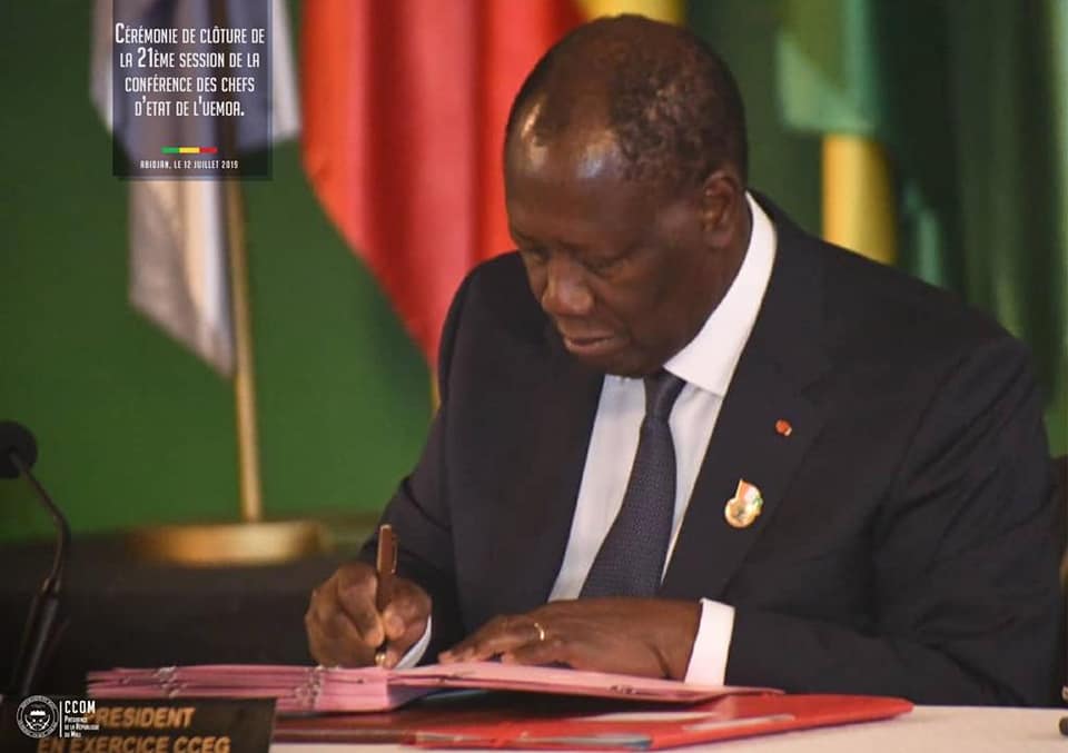 alassane ouattara-sommet uemoa
