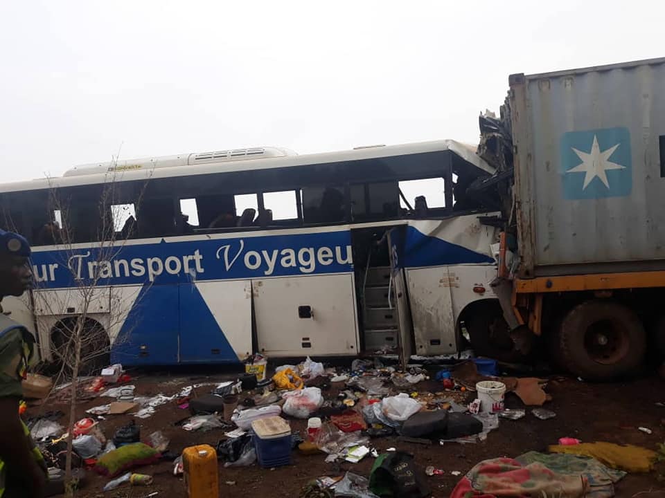 Accident- Car Noor Transport Mali au Sénégal