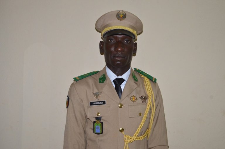 Adama Tessougué-Sous-lieutenant-Major 40ème Promotion EMIA- Mali