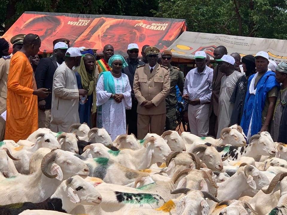 Dr Rokia Marigua ministre élévage-vente promotionnel de moutons