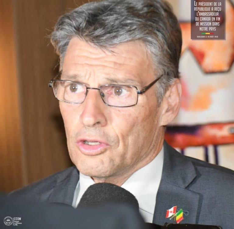 Louis Verret-Ambassadeur Canada au Mali-fin mission