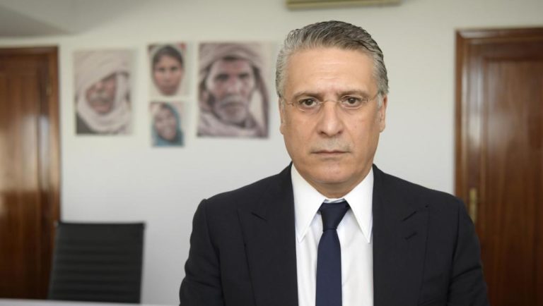 Nabil Karoui- homme d'affaire-candidat élection présidentielle-arrêté