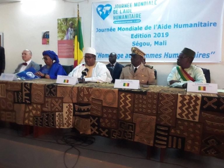 journée mondiale actin humanitaire- Ministre Konaté