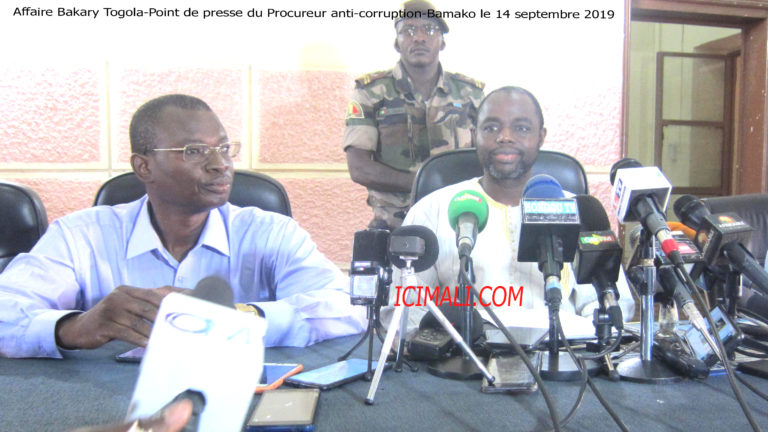 Affaire Bakary Togola- Procureur anti-corruption-pole économique