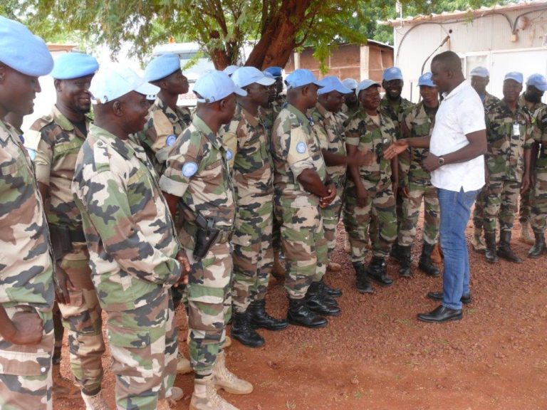 Casque bleus Togolais Minusma-conseil Colonel Sena