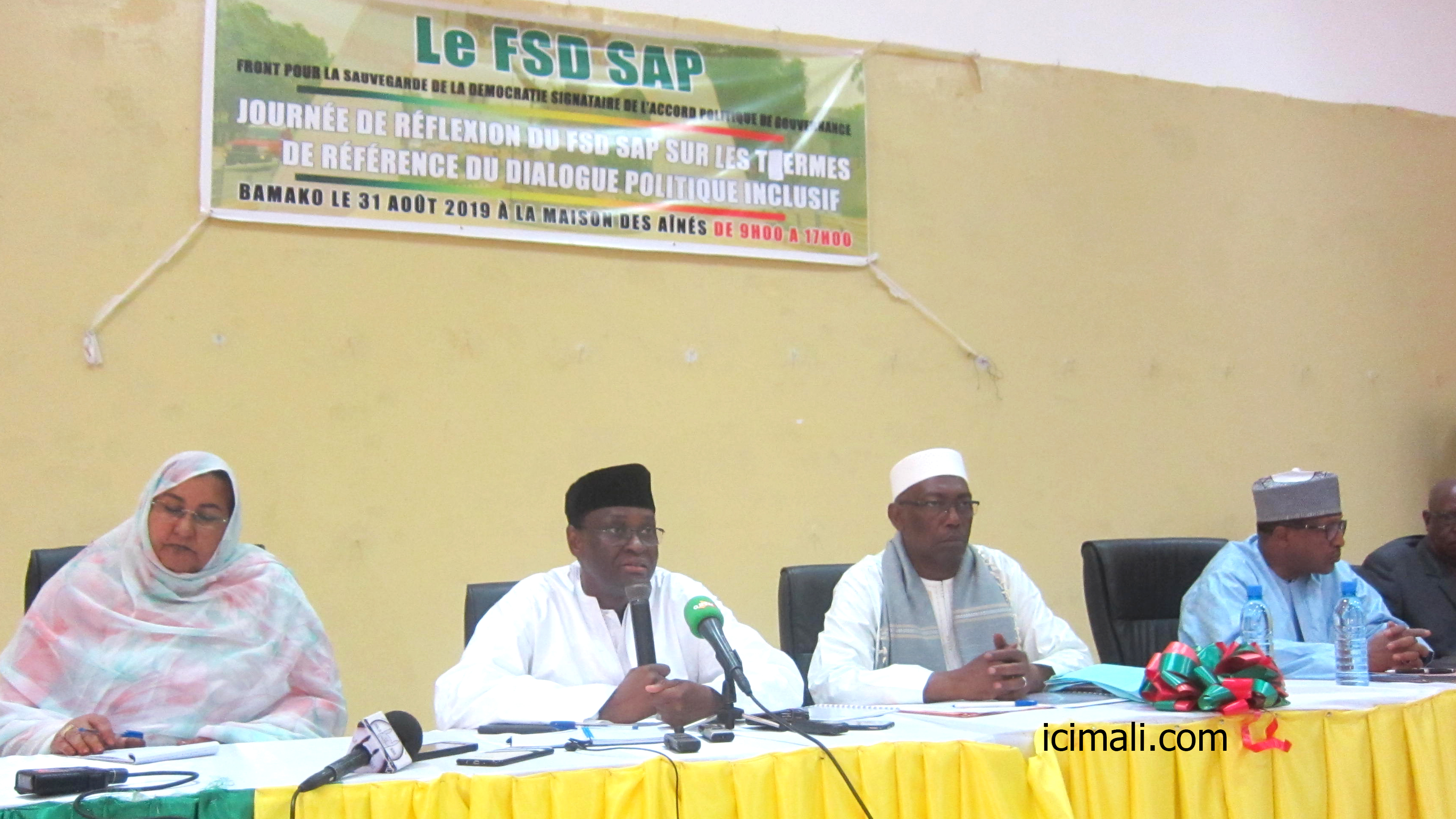 FSD-SAP signataire Accord Politique Gouvernance