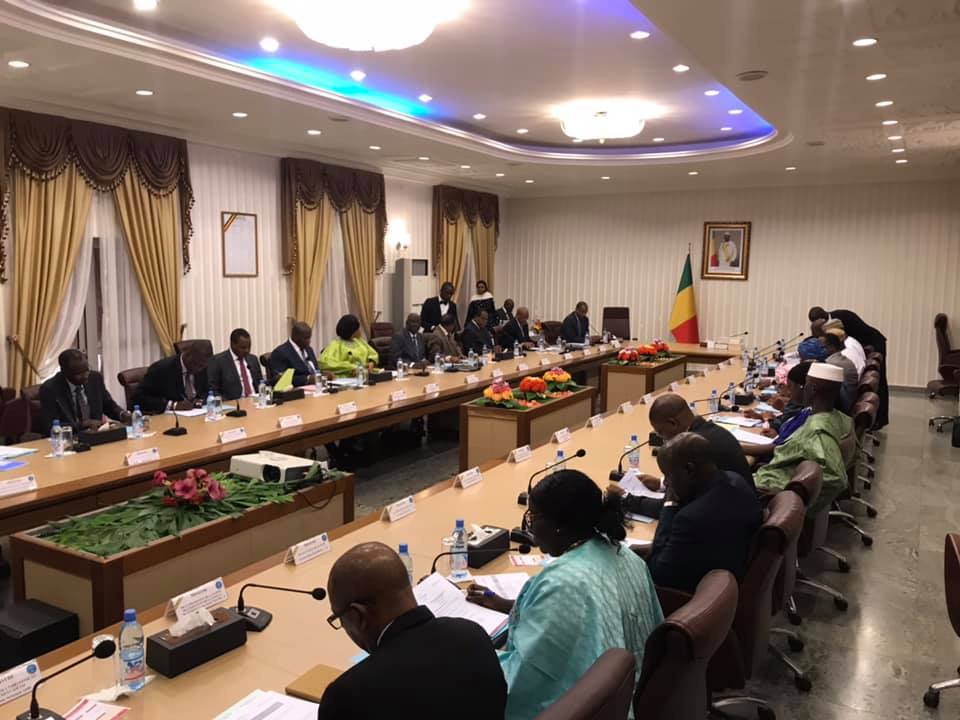 Conseil ministre- sous présidence du PM Dr Boubou Cissé